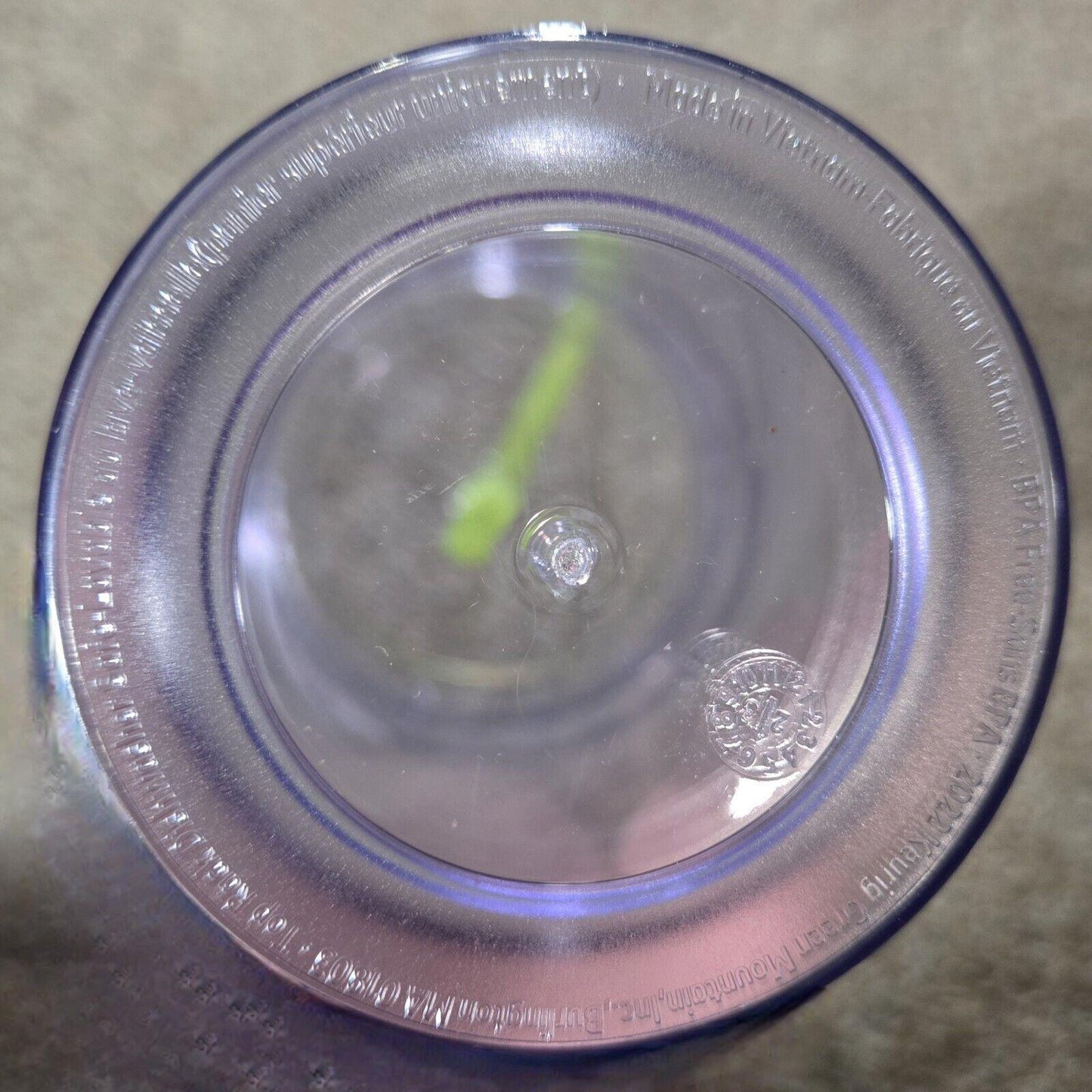 2022 Keurig BPA Free Plastic Cup With Lid And Straw