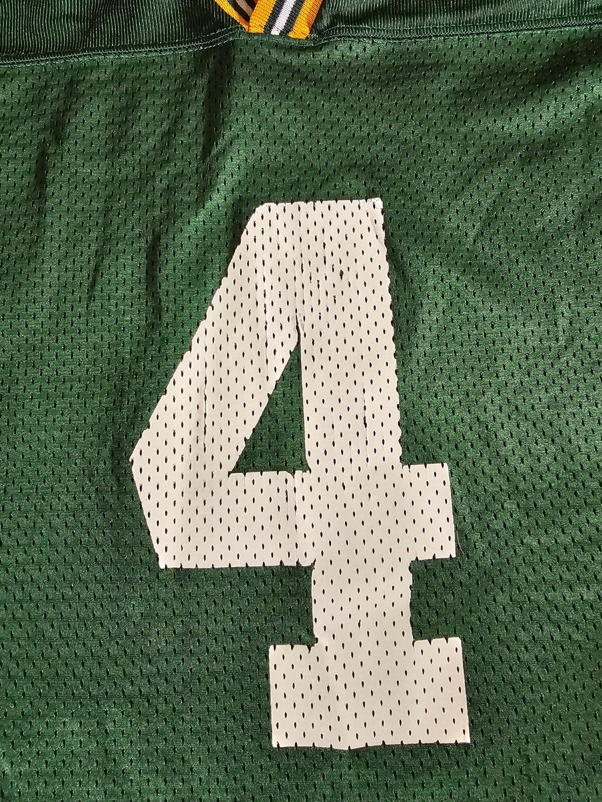Vintage Logo Brett Favre NFL Football Jersey Youth XL 18-20