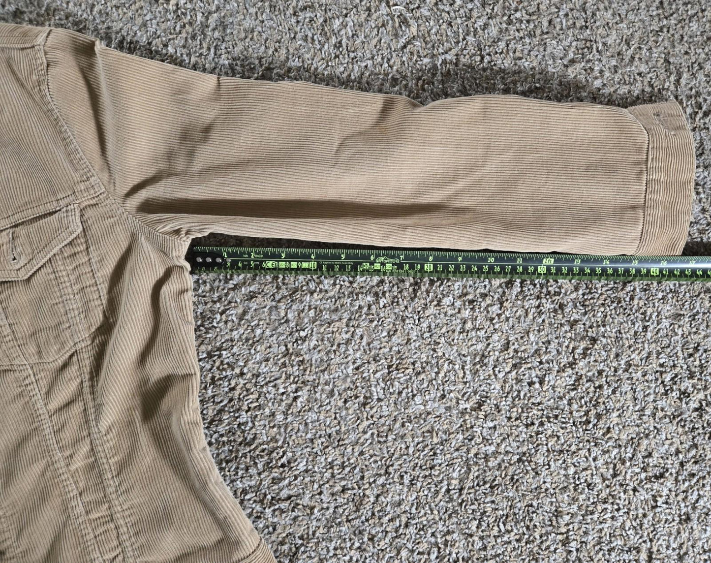 Eddie Bauer Cordoroy XS Jacket With Buttons