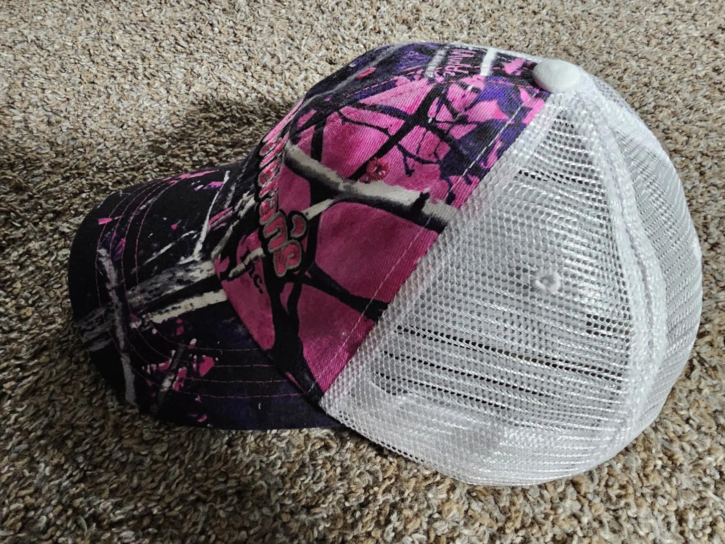 Veteran's Truck Line Inc Pink Mudd Camo Hat
