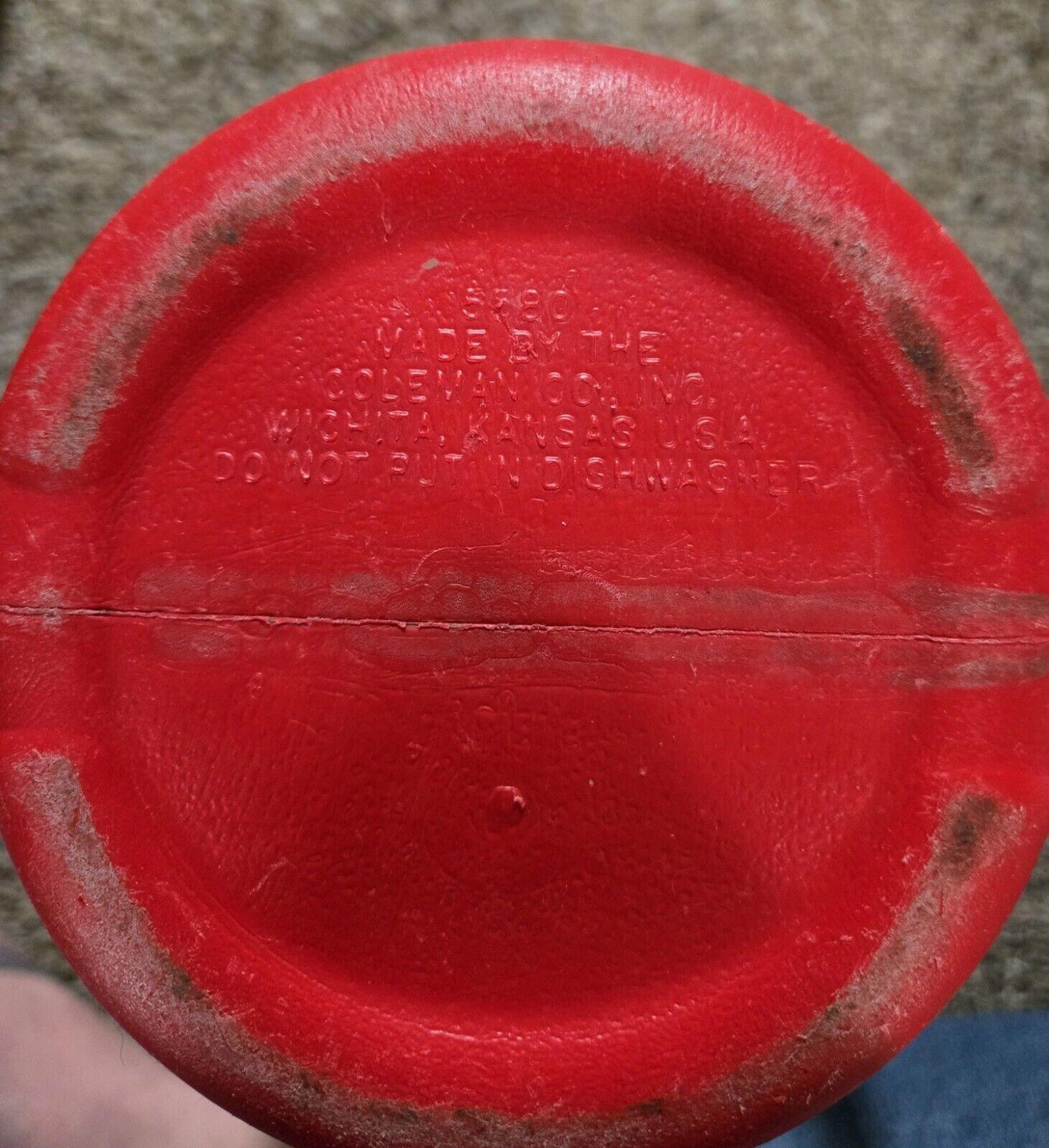 Vintage 80s Pizza Hut Coleman Pepsi Relief Pitcher Water Cooler Jug 1/2 Gallon