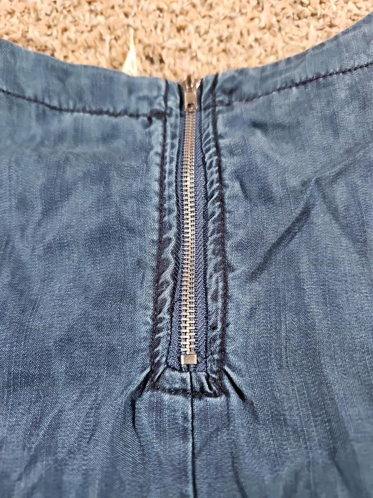 Miami Zipback Blue Womens Medium Shirt