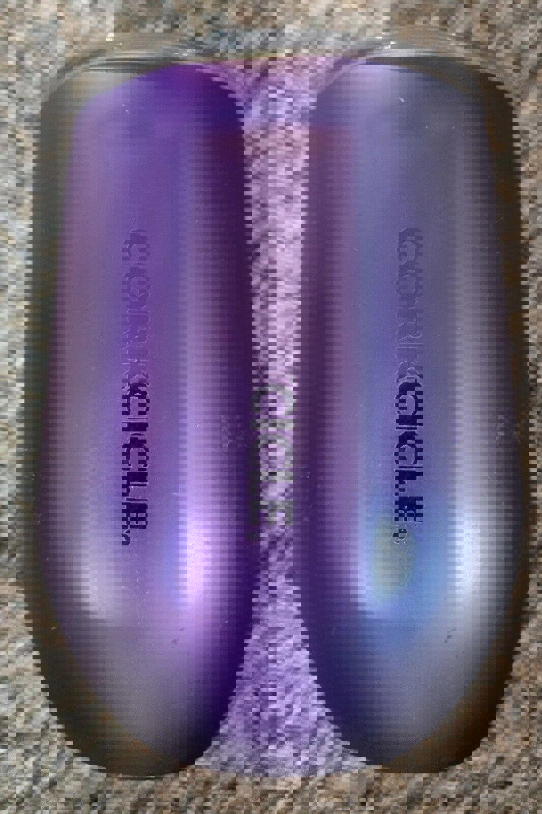 Corkcicle Iridescent Purple Stemless Wine Glass With Lid 12oz