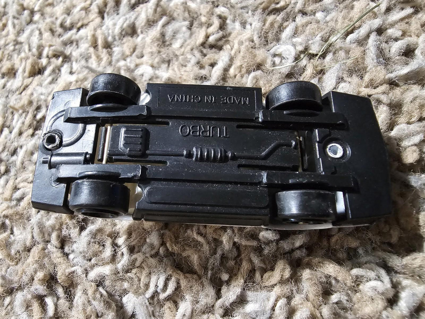 Welly Dodge Daytona Plymouth Die Cast White Vintage Turbo