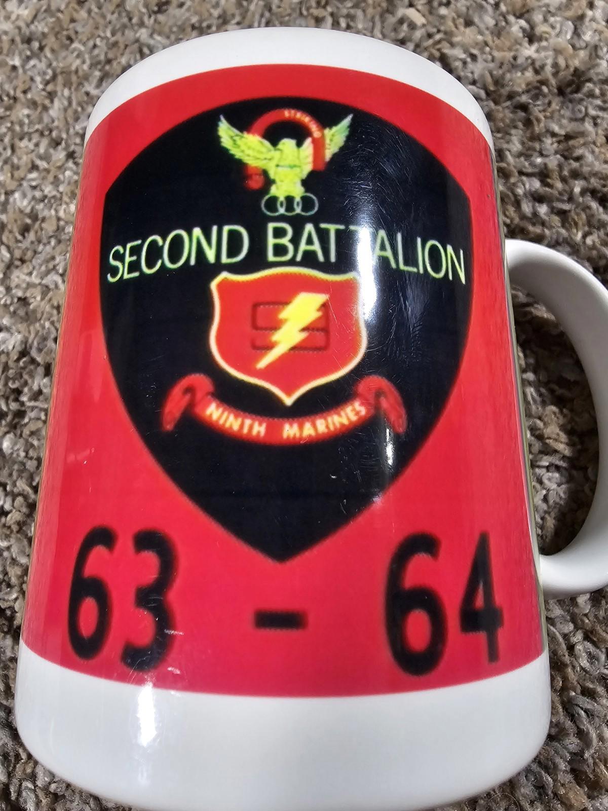second battalion ninth marines coffee mug