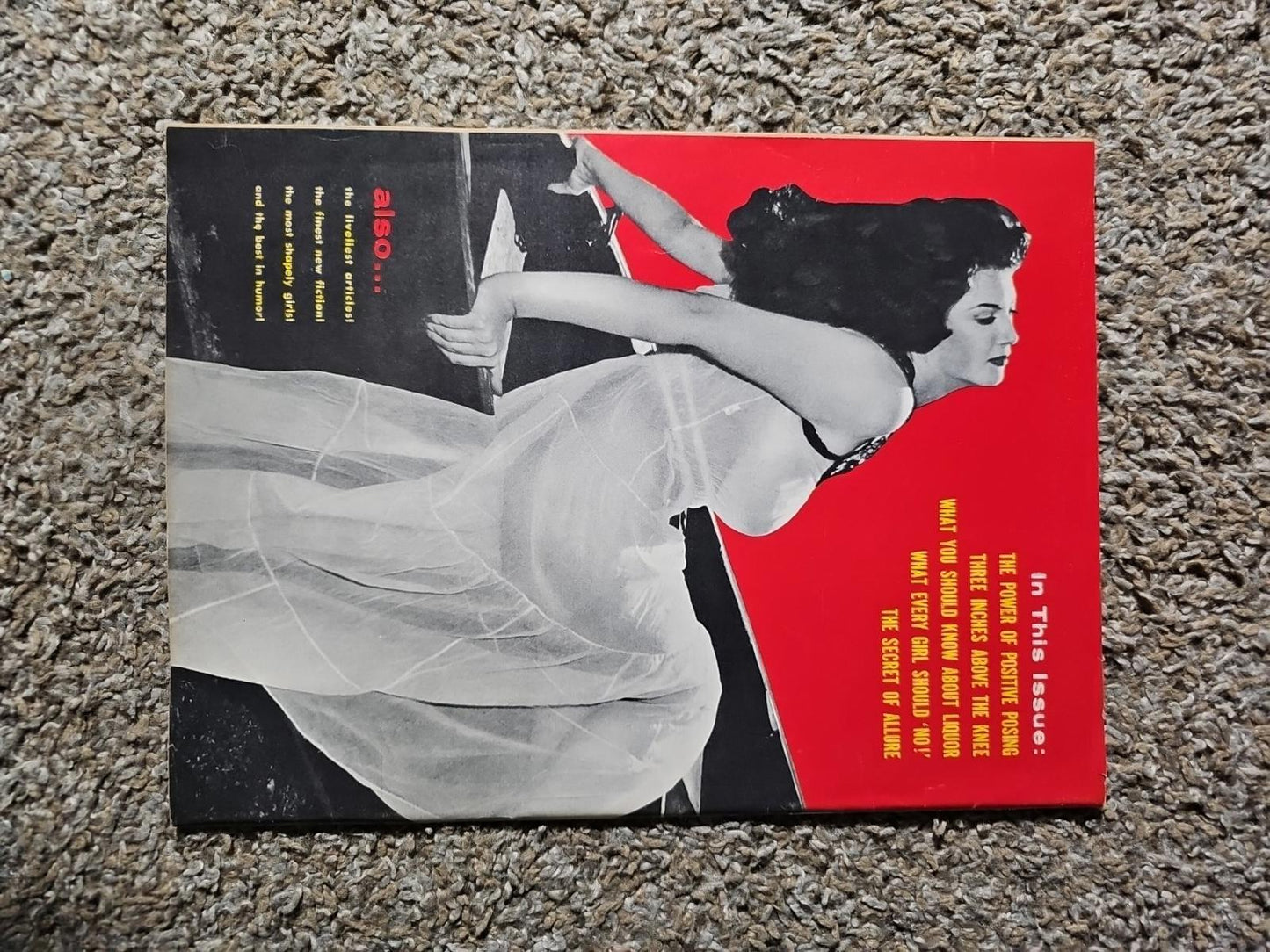 Vintage Men's Pinup Magazine SCAMP May 1959 Netti Therp, June Wilkinson, Others