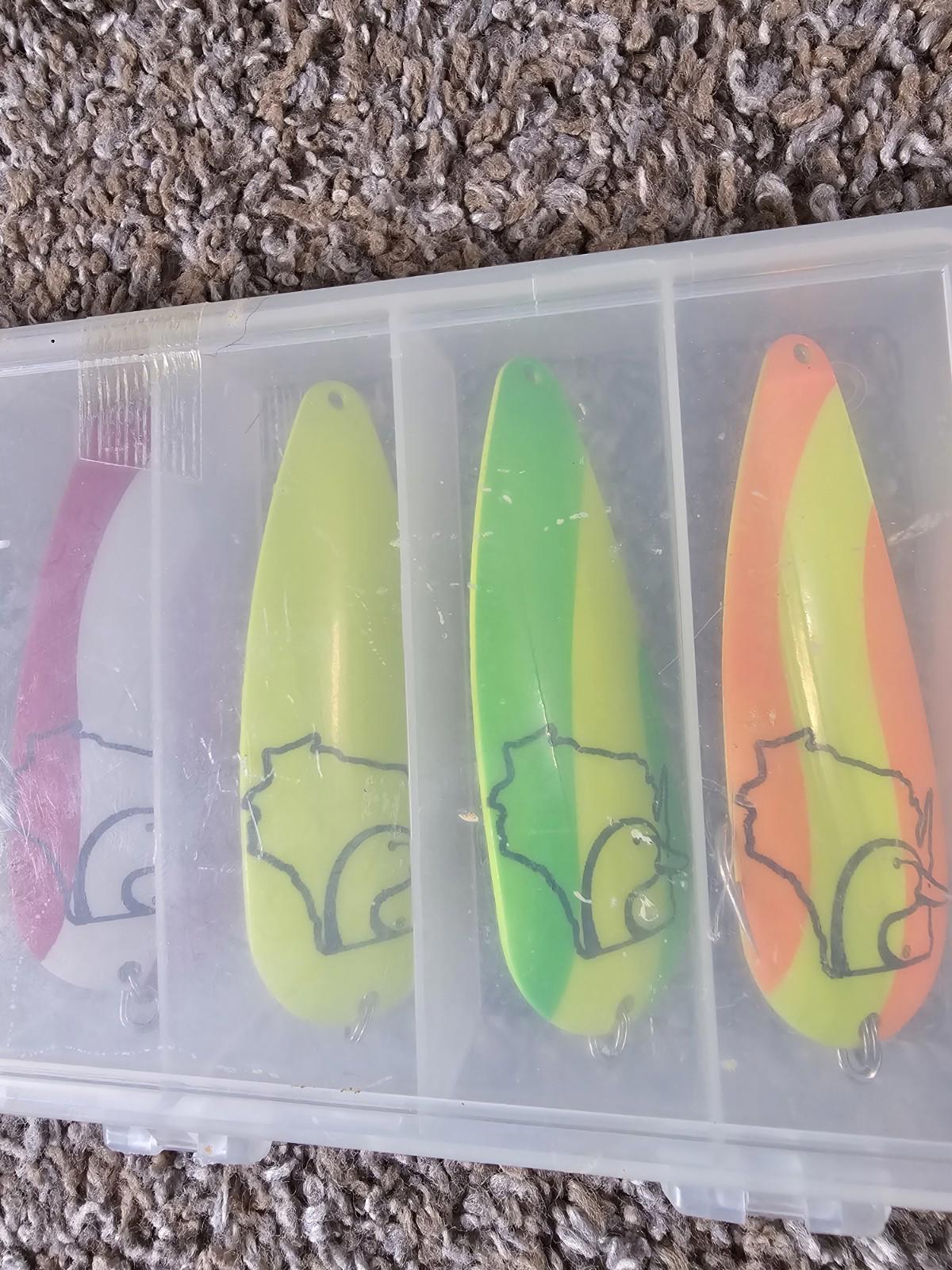 RARE Wisconsin Ducks Unlimited 3/4 oz Casting Fishing Spoon Collection