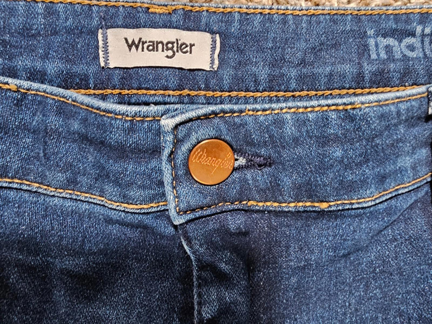 Wrangler Wild West Hi Rise Straight 603 Jeans 34x28