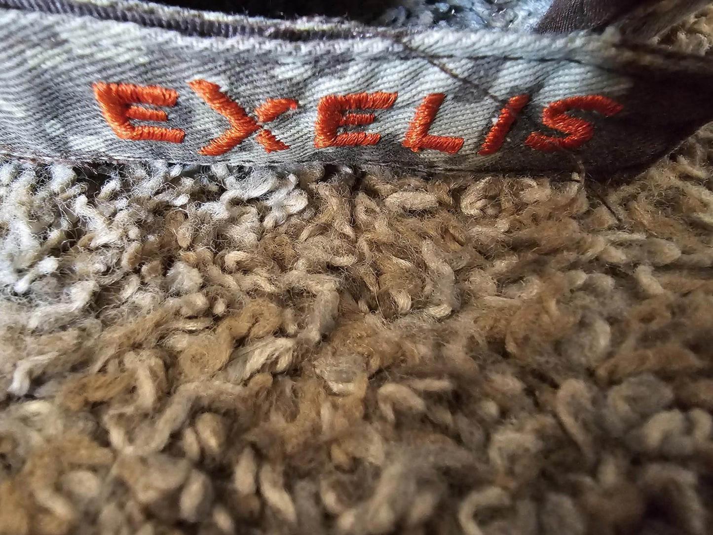 Exelis camo Bear Claw hat Strapback