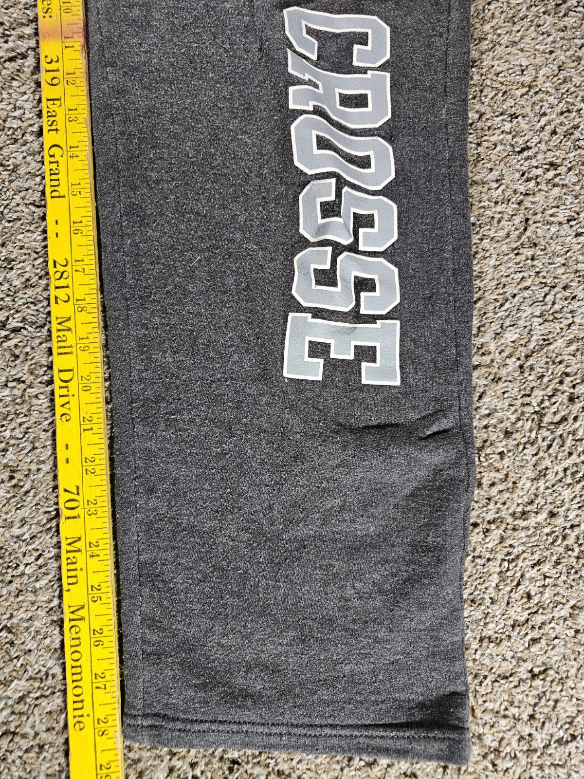 UW La Crosse Champion sweatpants Gray Medium
