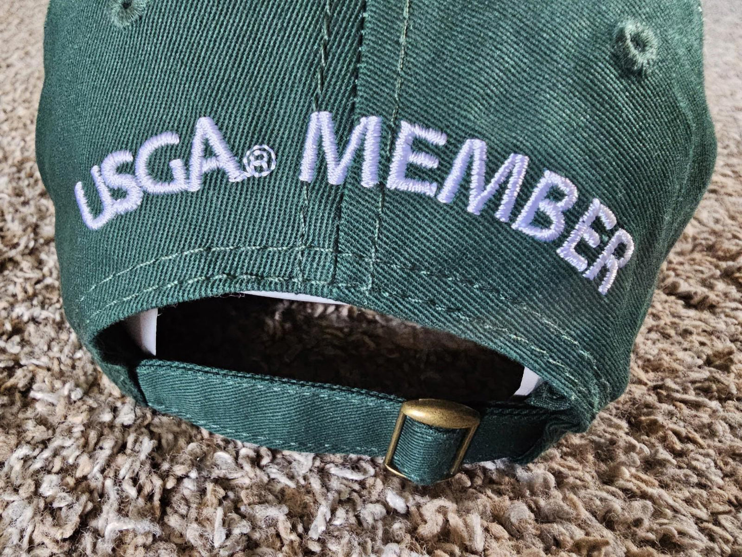 2018 US Open Shinnecock Hills Golf Strap Baseball Hat USGA