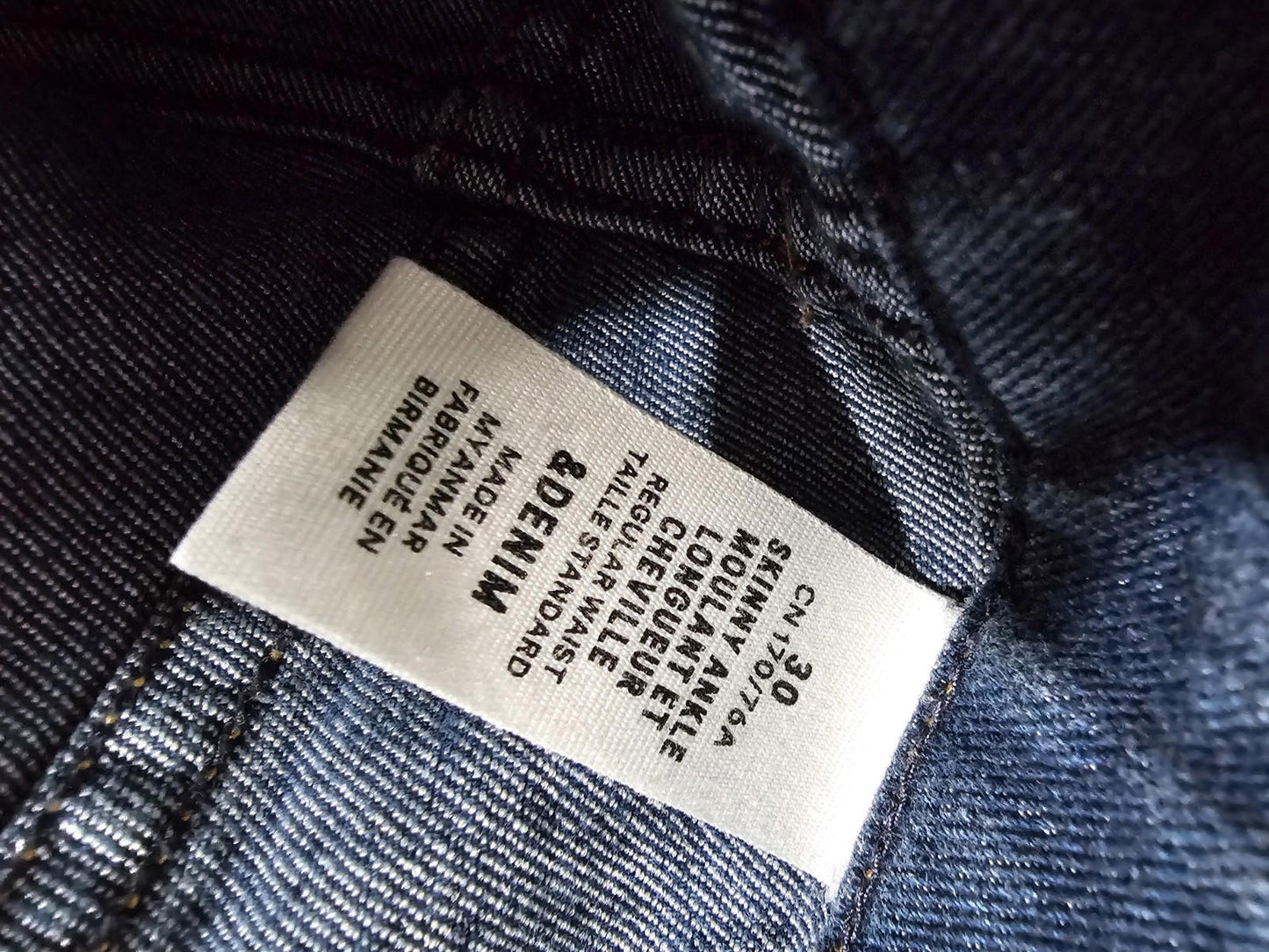 &Denim by H&M Women Slim Jeans Size 30 Skinny Ankle