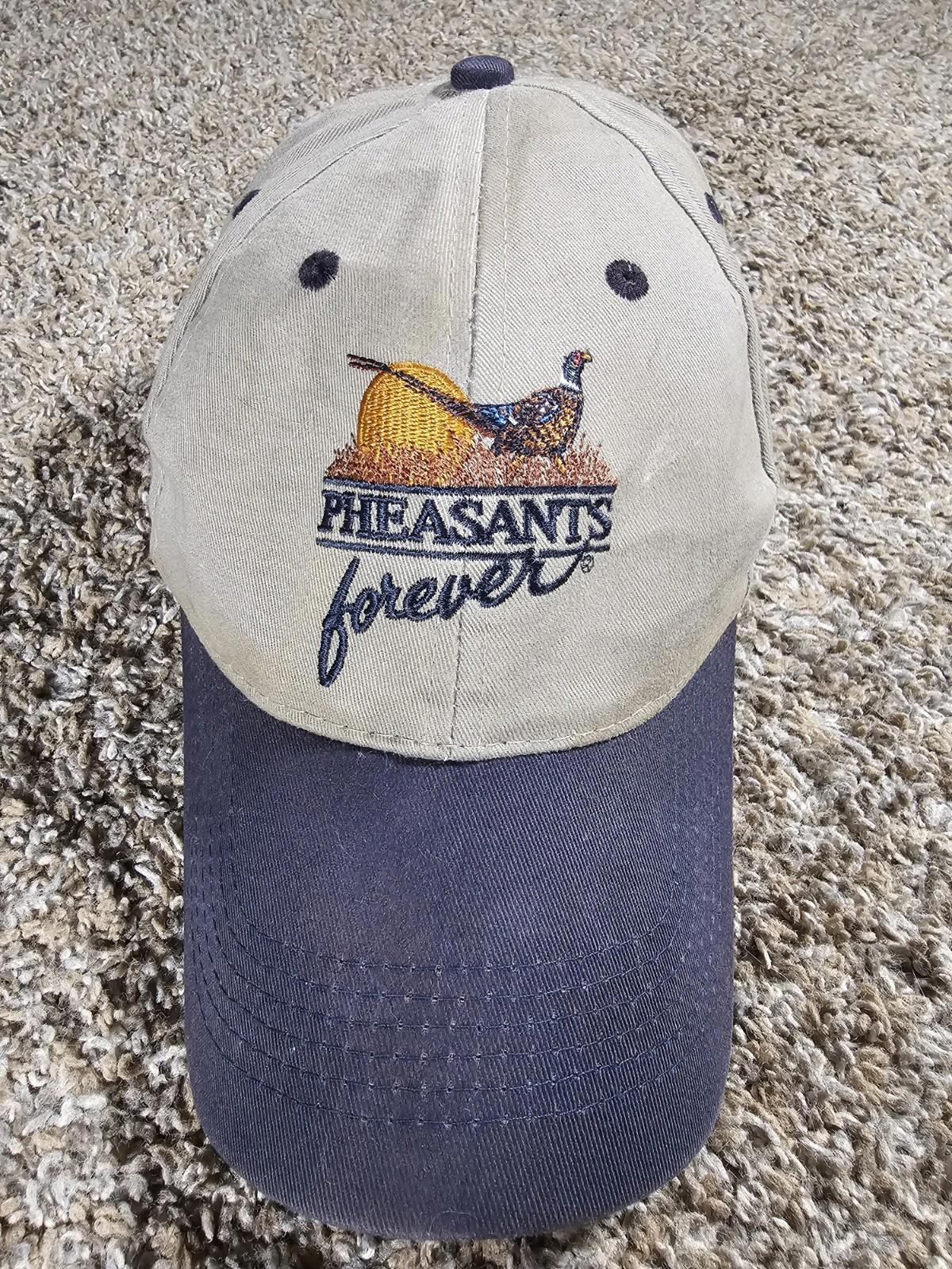 Pheasants Forever Snapback Blue Bill Hat