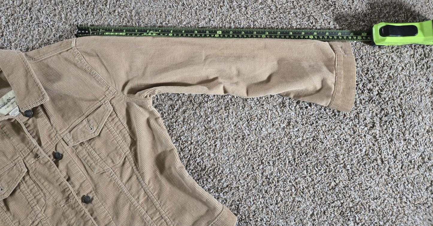 Eddie Bauer Cordoroy XS Jacket With Buttons