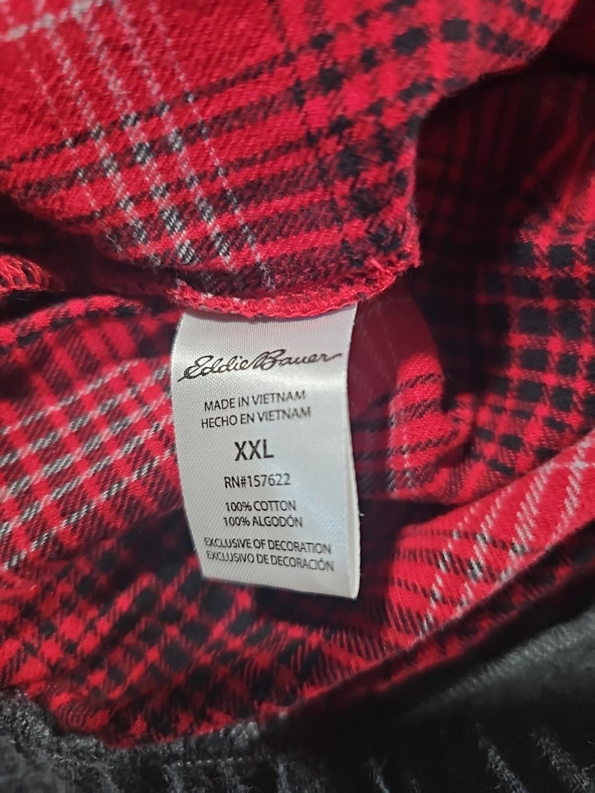 Eddie Bauer Lounge Pants Flannel XXL