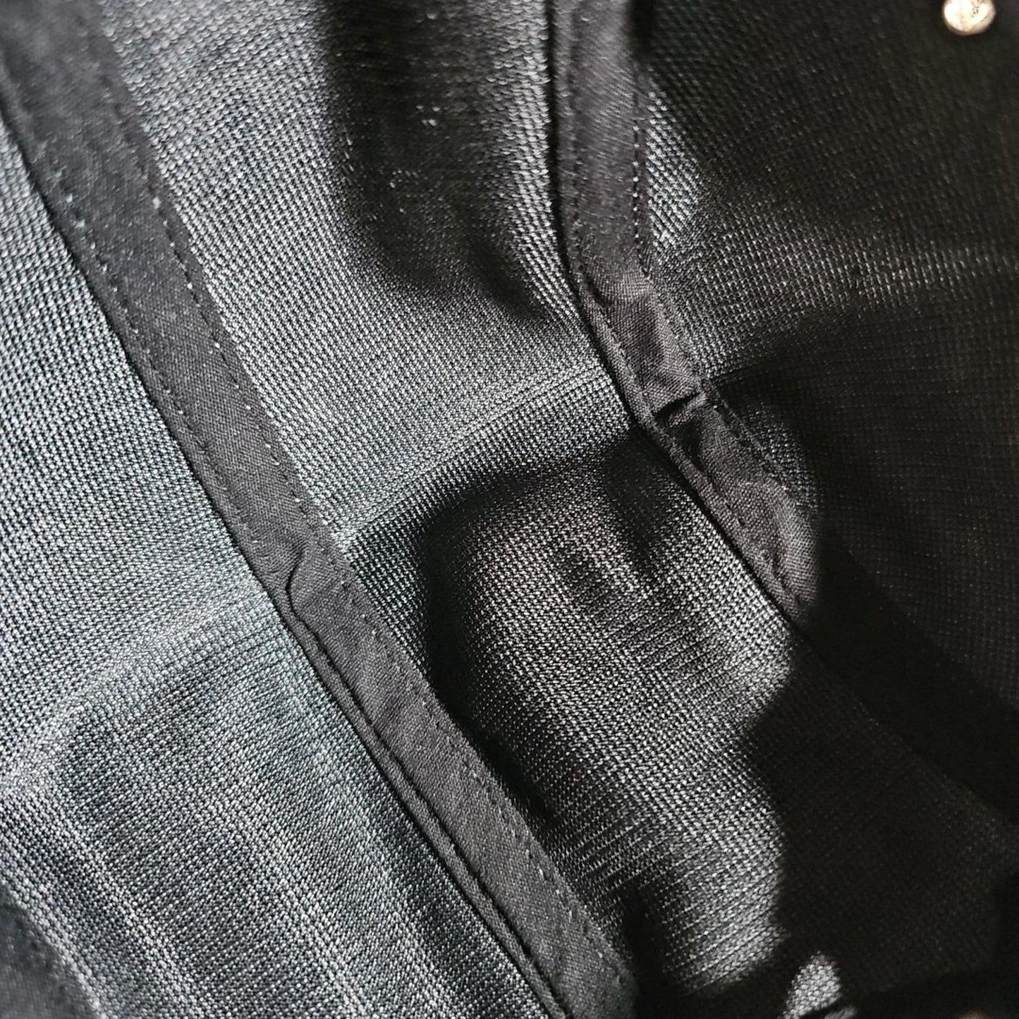 Karate Denim & Suede Panel Hat Claspback