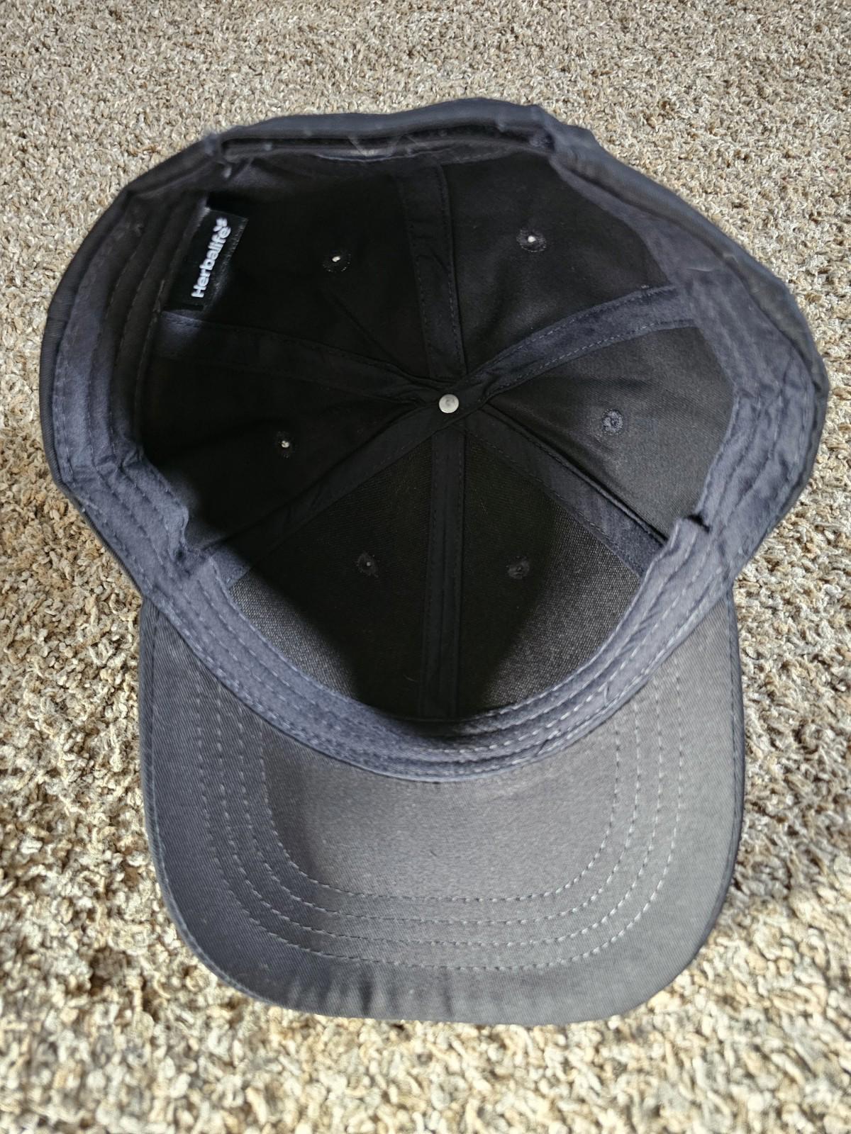Herbalife Black Strapback Hat