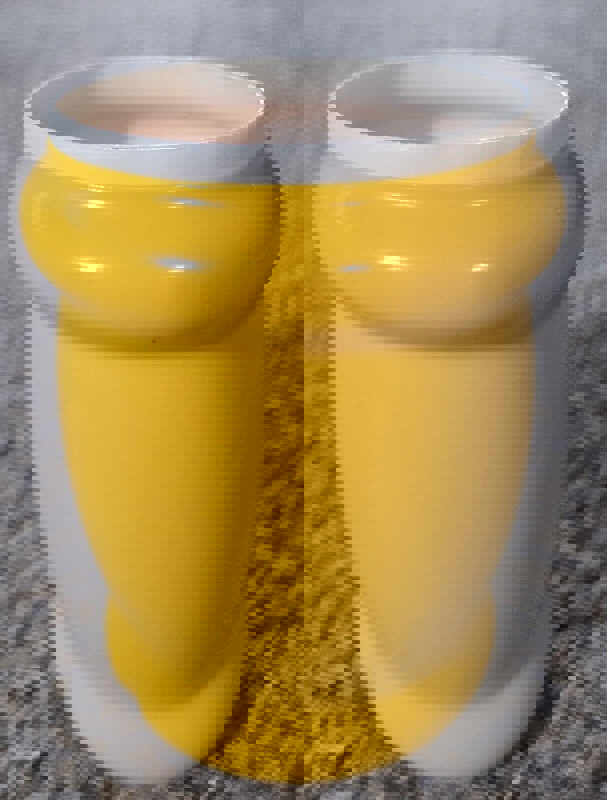 Bright Yellow John Deer Foam Rubber Drink Cooler