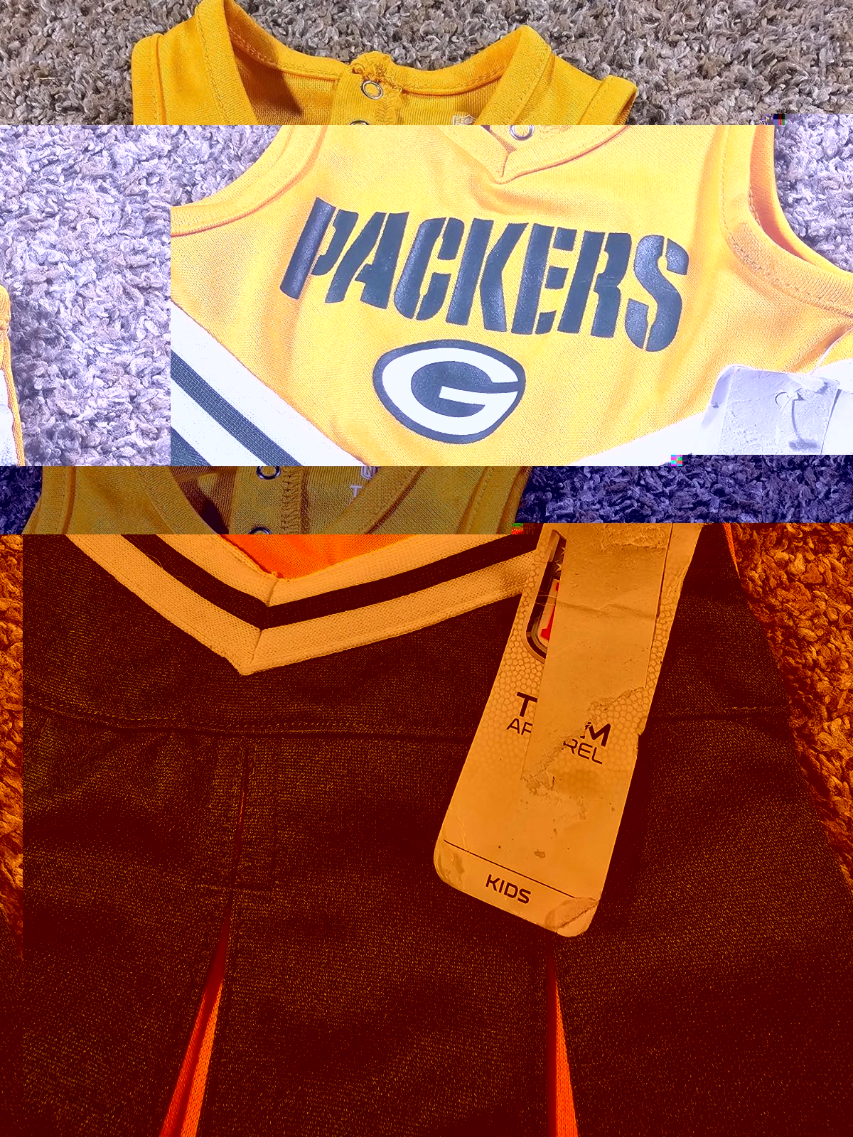 Green Bay Packers 1 Piece Cheerleader Outfit 12M NWT NWD