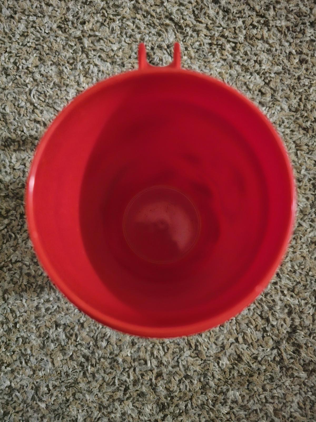 Vintage Wisconsin Badgers Glitter Whirley Thermo Travel Mug Country Kitchen Red