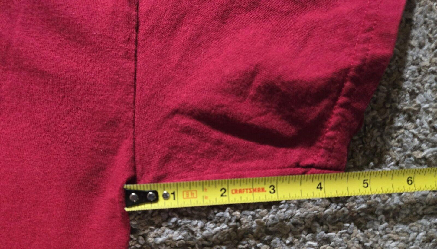 Red Arkansas Razorbacks Lucky Game Day Shirt XL