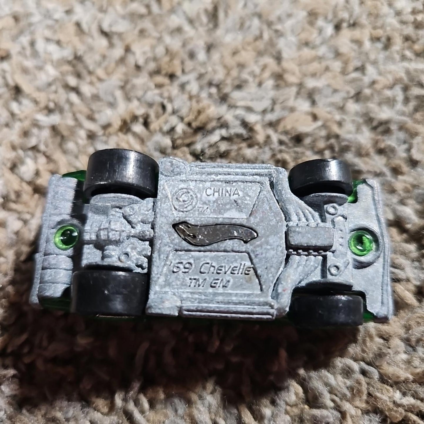 2006 Hot Wheels Green '69 Chevy Chevelle X-Raycers