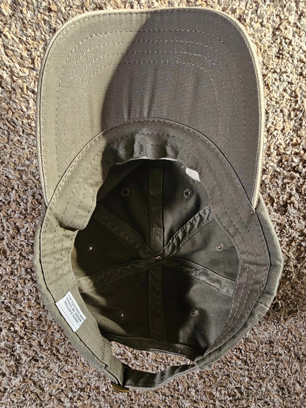 chevrolet logo largemouth bass strapback hat