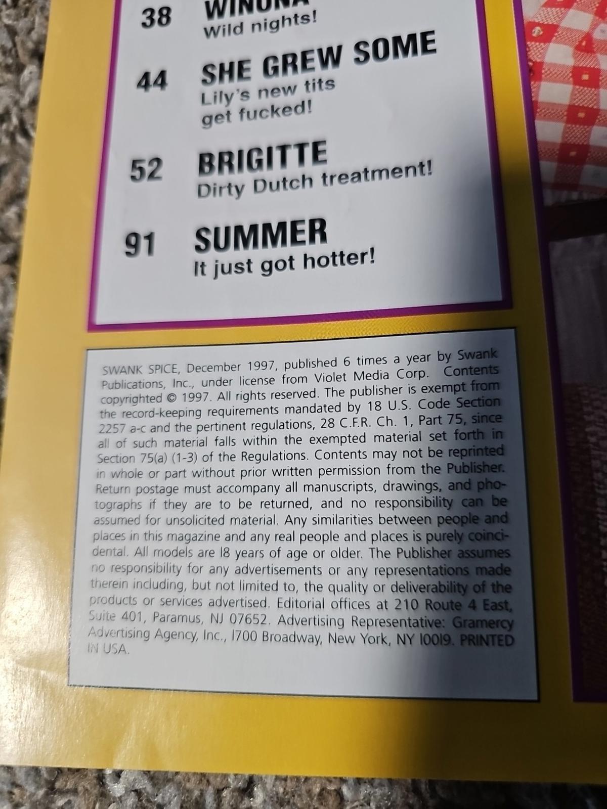 stacked Vintage magazine december 1997