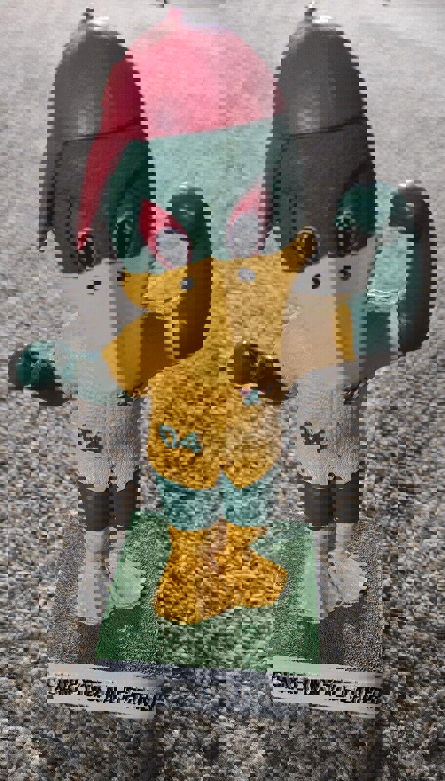 "Shake Your Tail Feather" Madison Mallards Bobble Tail Figure