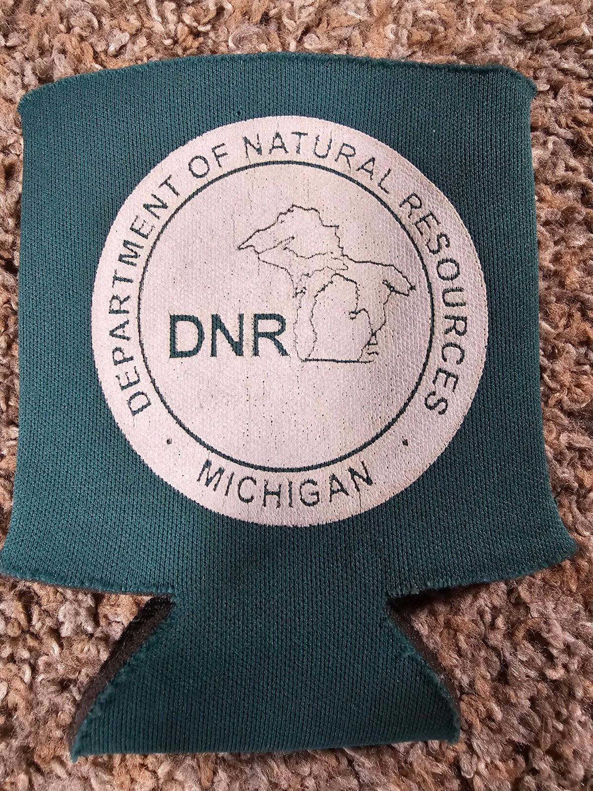 Michigan DNR 40TH Anniversary Can Koozie Insulator