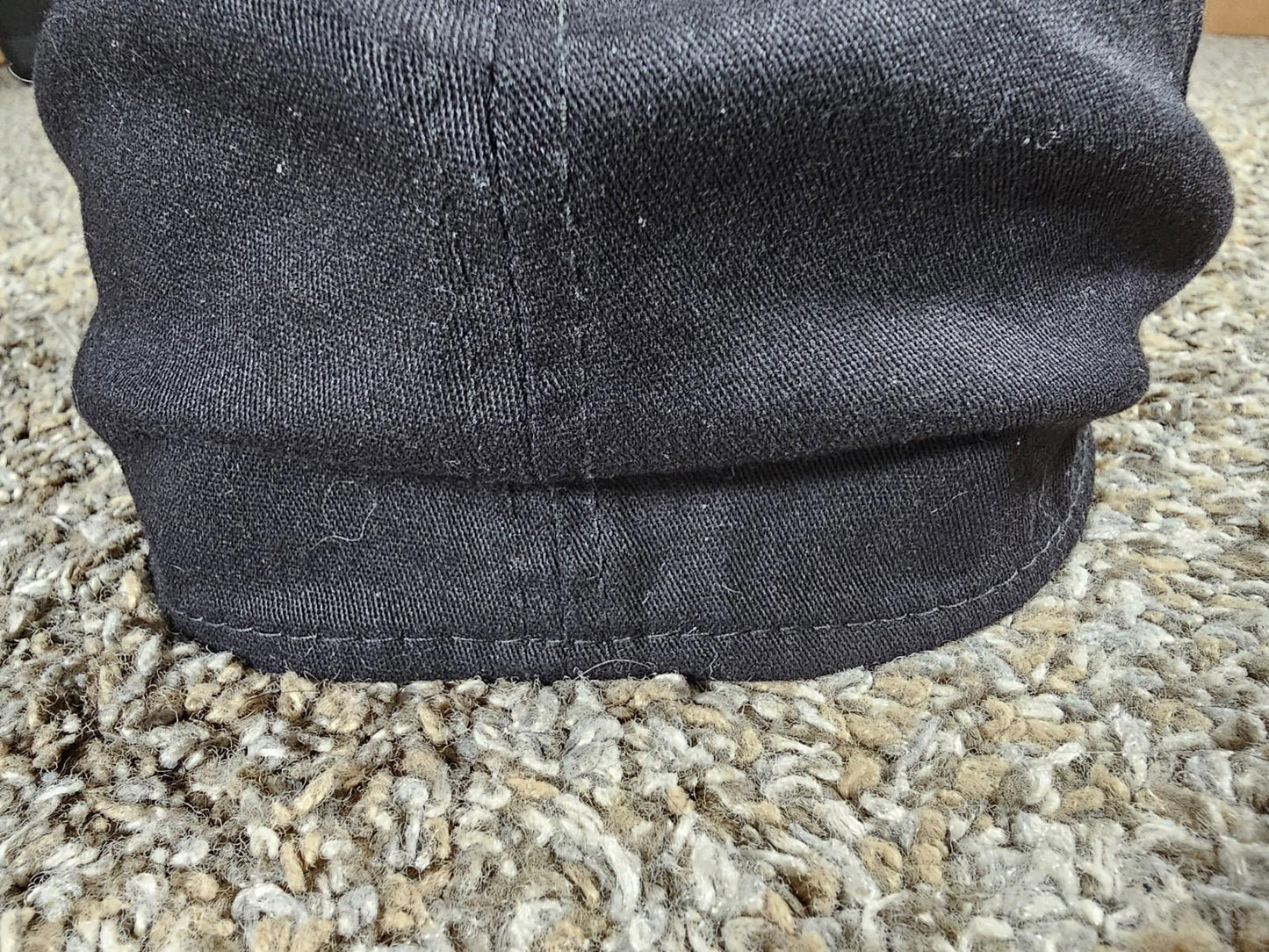 NewEra 39Thirty black on black TREK hat L/XL