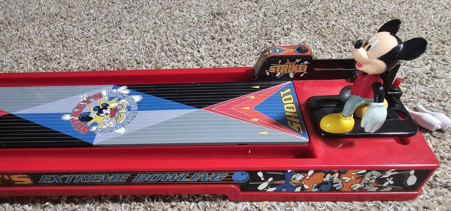Disney Mickey's extreme bowling Tabletop Game Extra Pins TESTED WORKS
