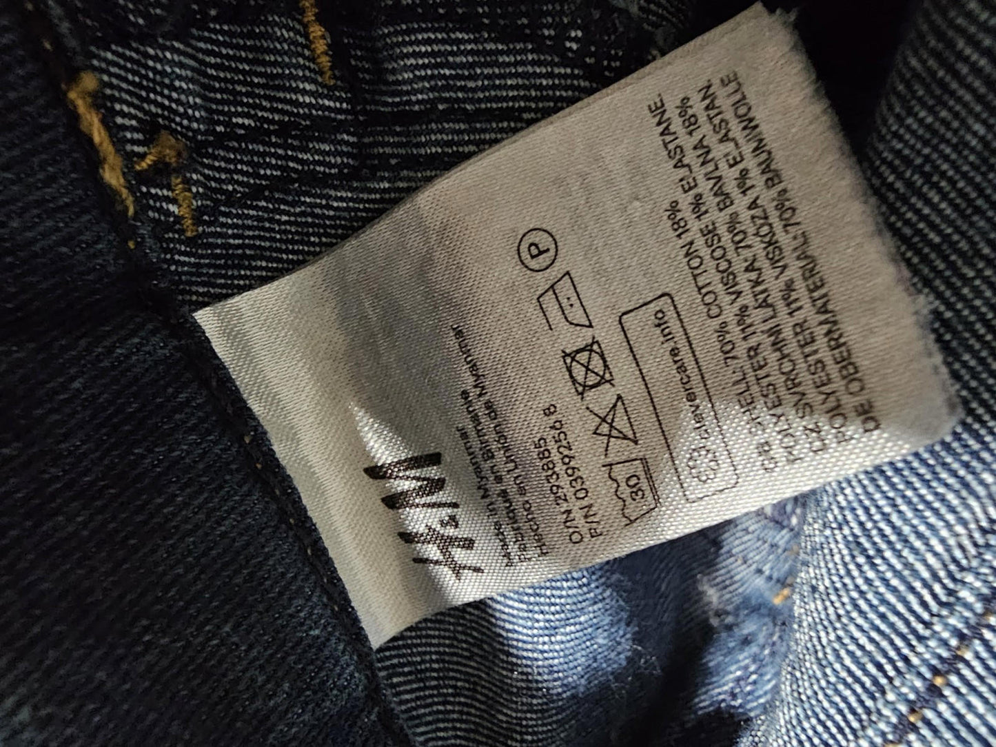 &Denim by H&M Women Slim Jeans Size 30 Skinny Ankle
