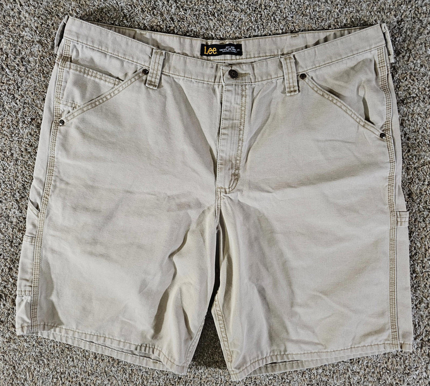 Mens 42 LEE Carpenter Shorts Durable