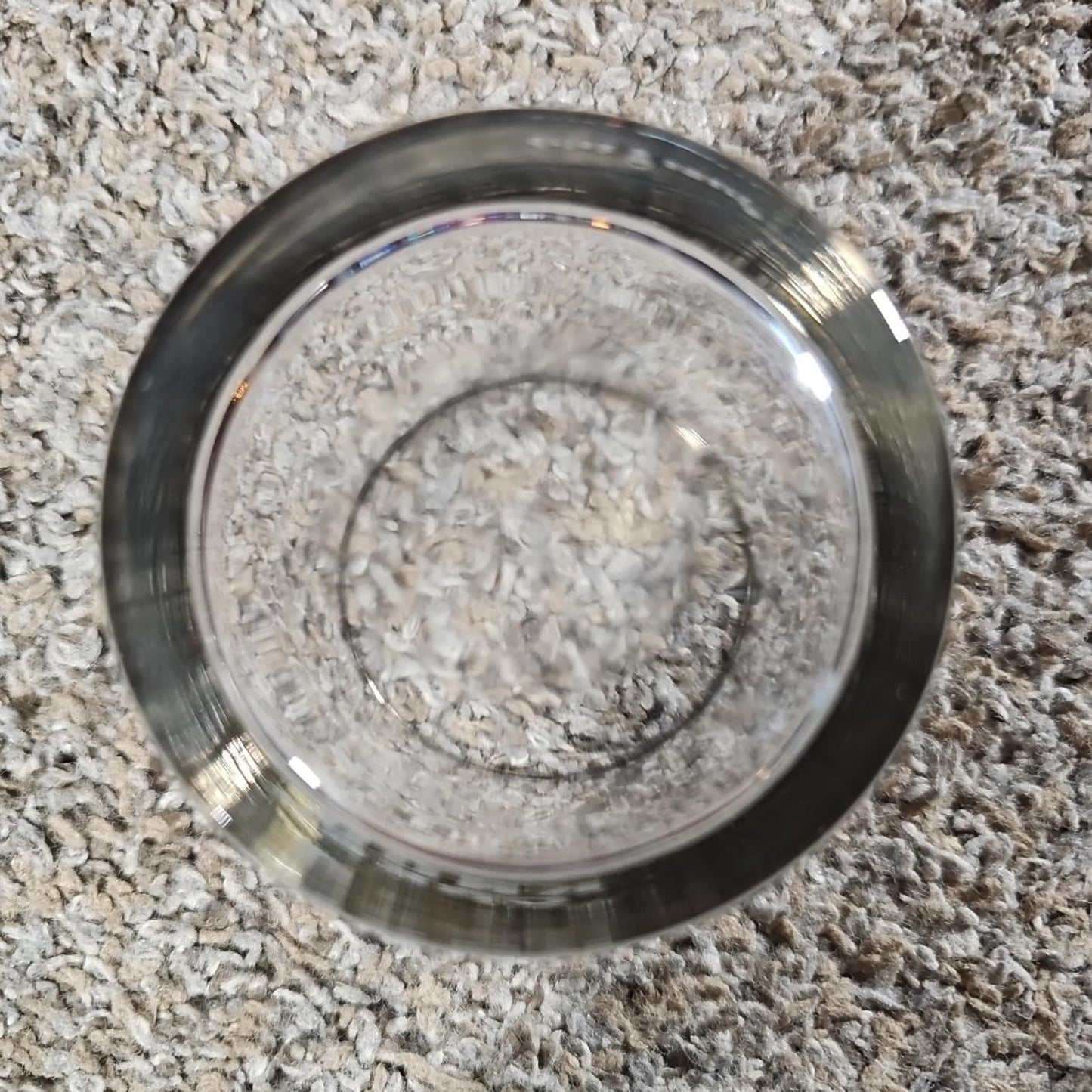 KNOB CREEK DISTILLERY Bourbon Whiskey 3.5" Rocks Glasses Silver Rim
