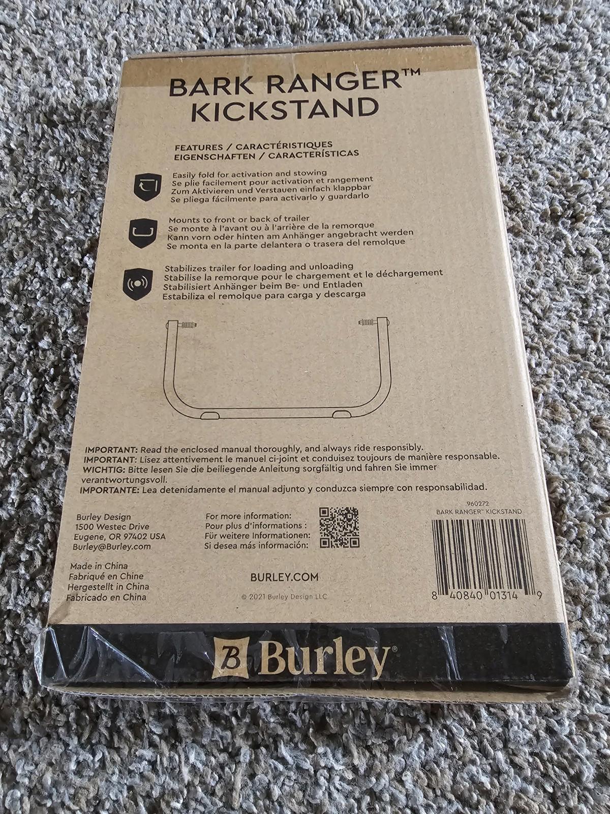 Burley Bark Ranger Kickstand for Pet Bike Trailer Standard