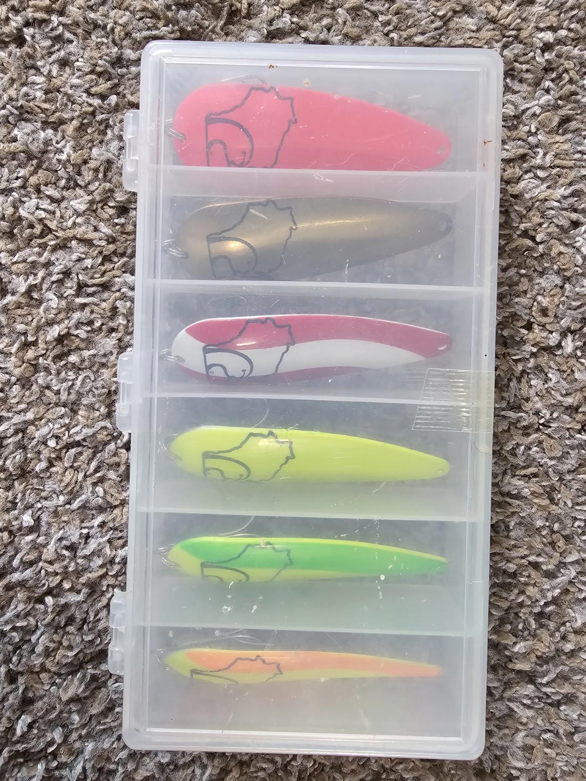 RARE Wisconsin Ducks Unlimited 3/4 oz Casting Fishing Spoon Collection