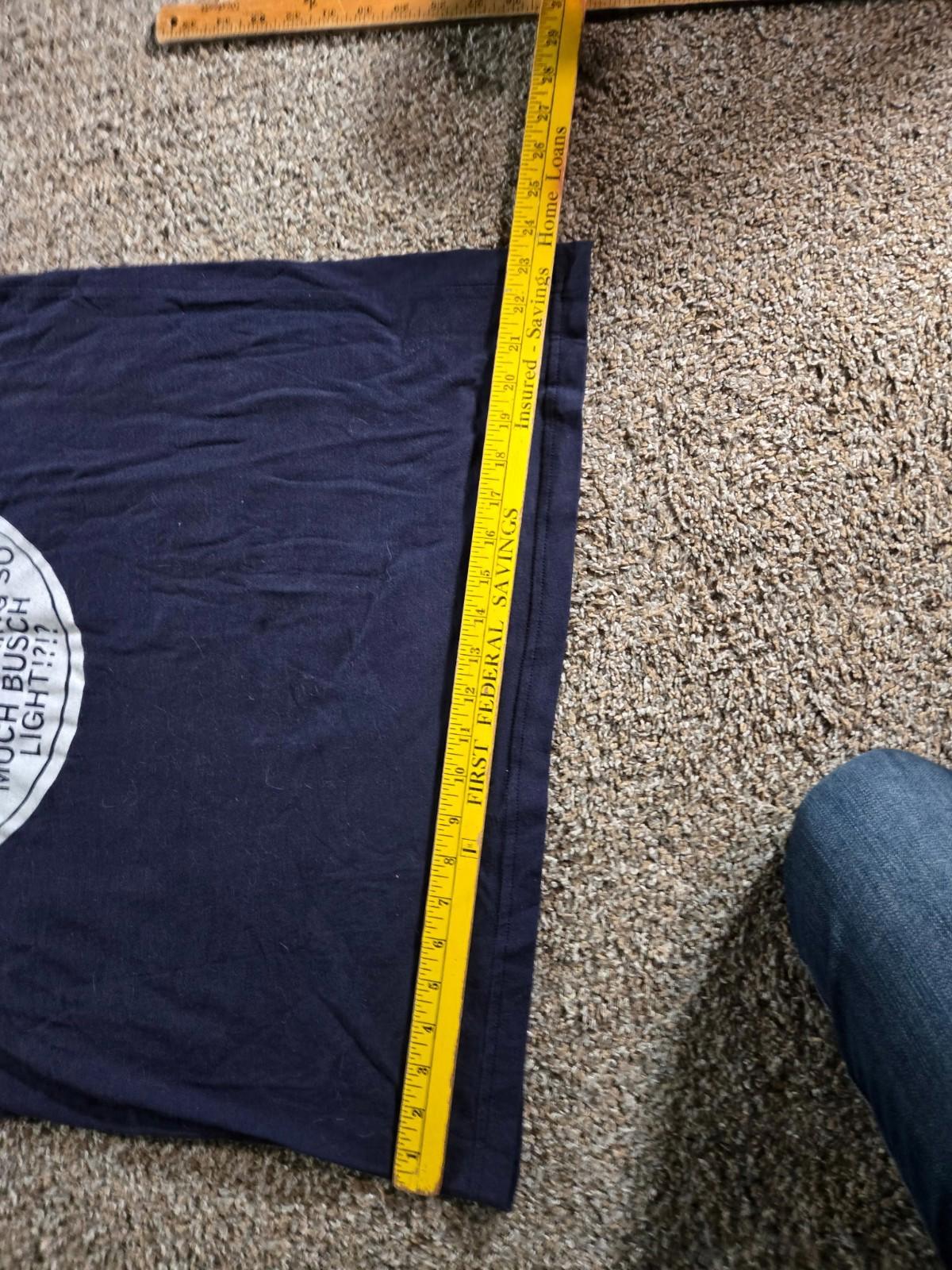 American Apparel Tshirt XL - IOWA! Busch Light