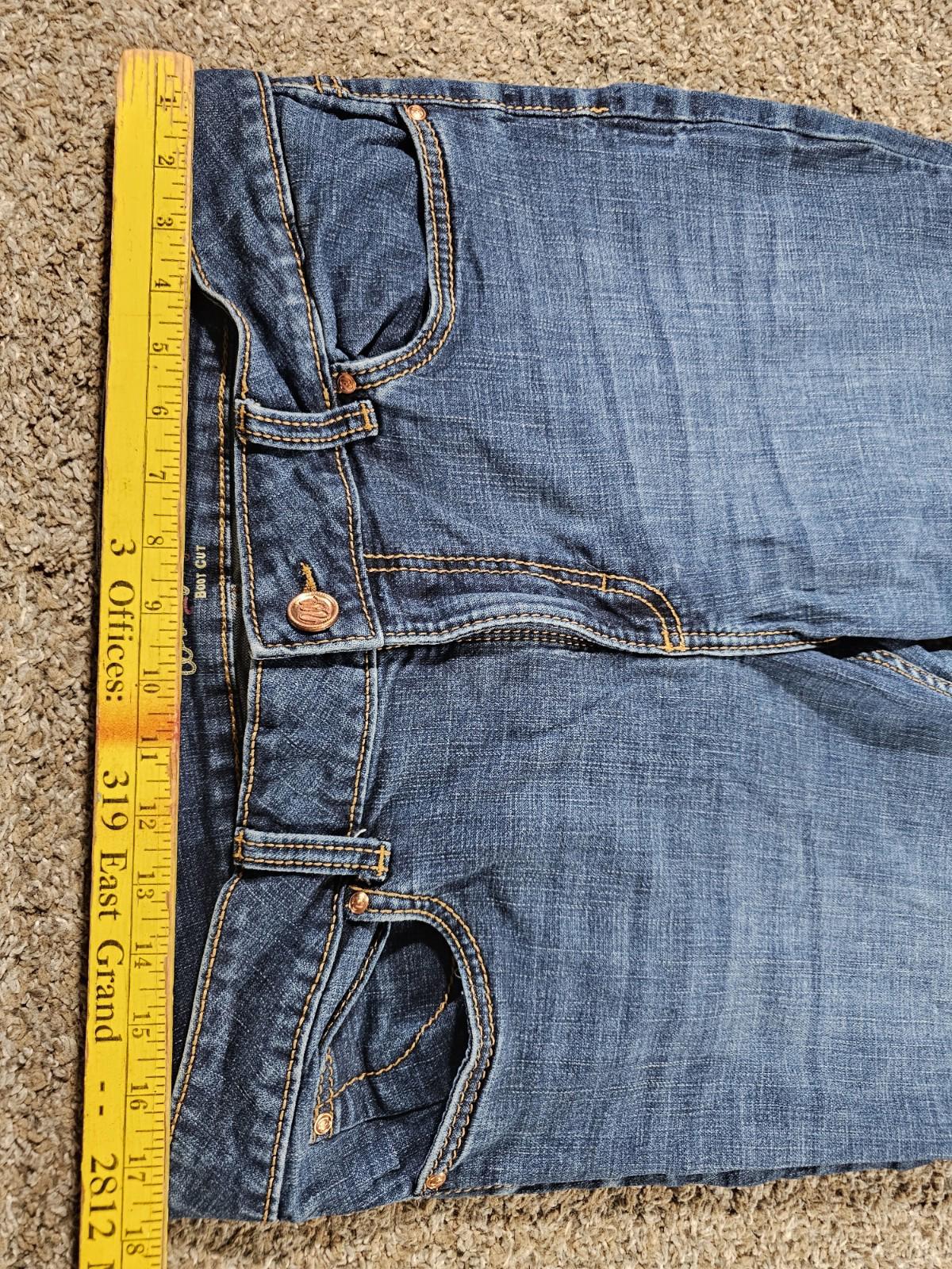 Wrangler Jeans Women's 15x32 Blue Boot Cut Western Cowgirl