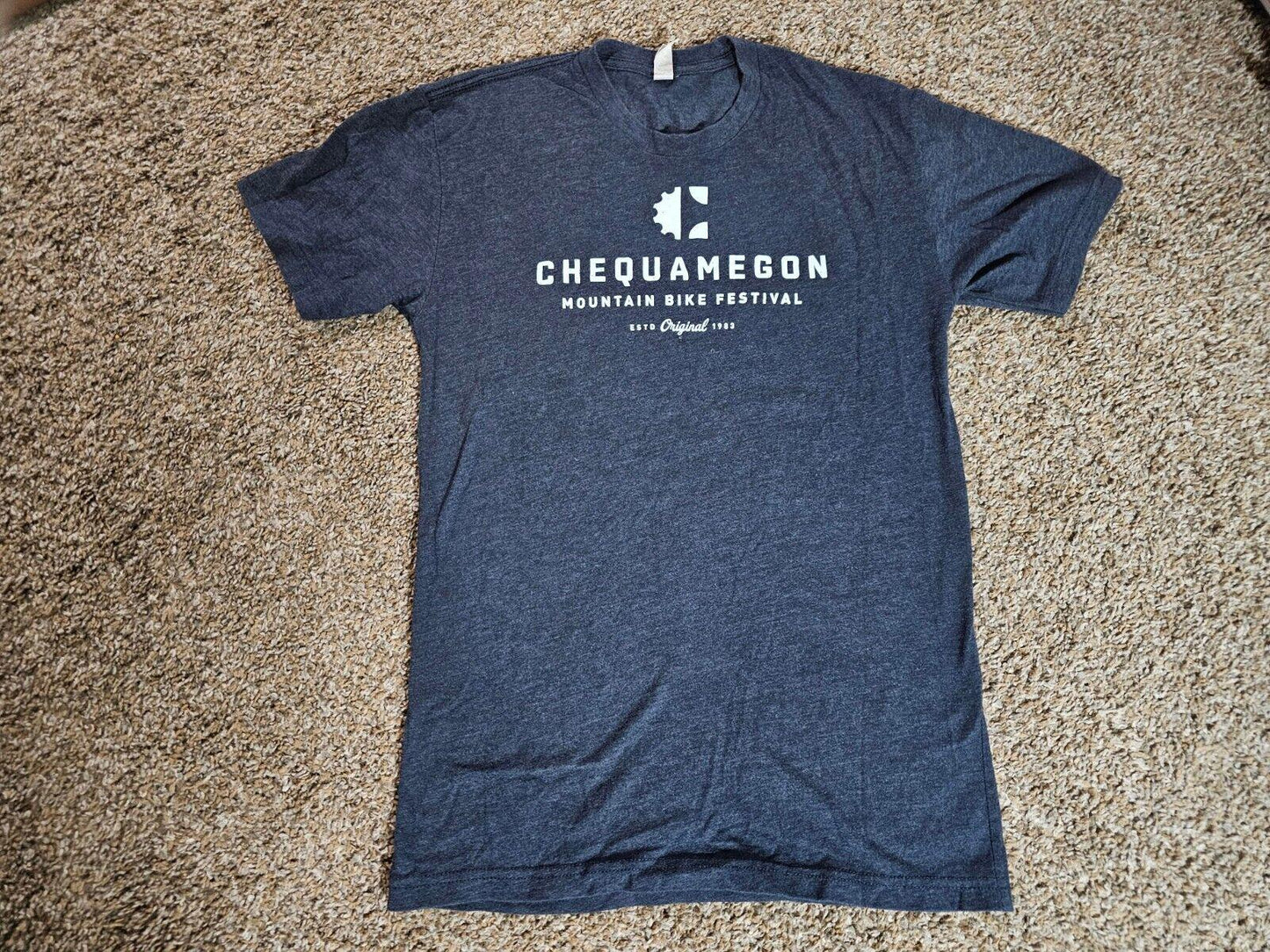 CHEQUAMEGON MOUNTAIN BIKE FESTIVAL Trek Event Staff shirt M?