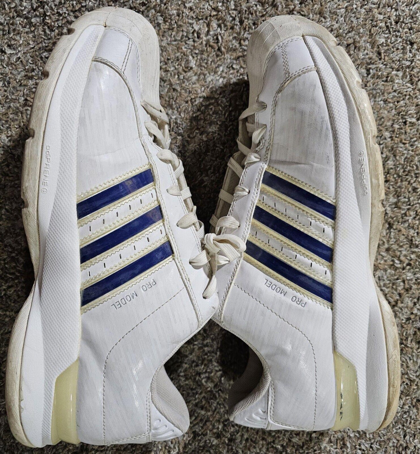 adidas pro model art 678104 blue red stripes 2008 Size 15