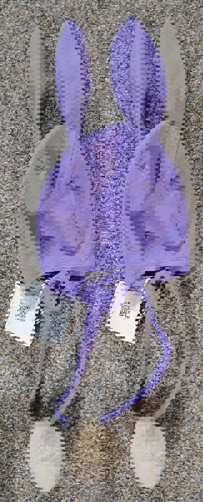 Band Of The Wild Purple Bunny Hat And Fluffy Tail With Tags