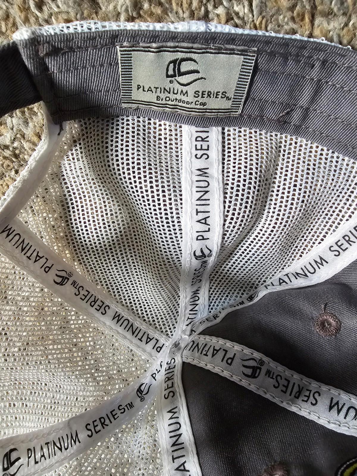 Tinus Marine 70 Years Platinum Series Strap Meshback Hat