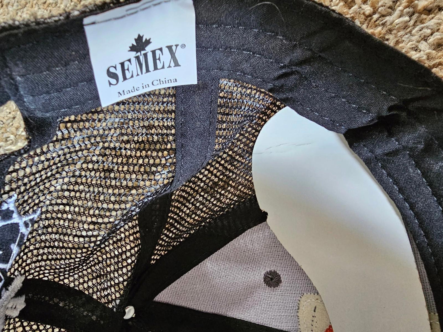 SEMEX A124 "PUT TIME ON YOUR SIDE" Strapback hat