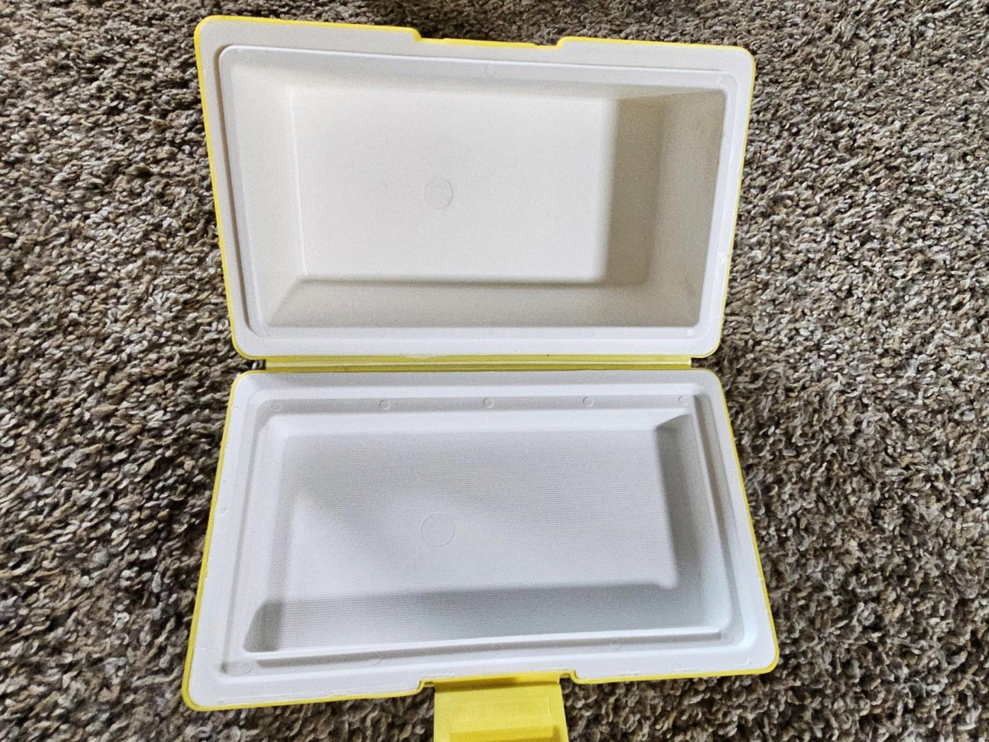 Mini CLIK COOLER - Juice Box/Soda - Insulated Yellow, Outer Circle Products 90s