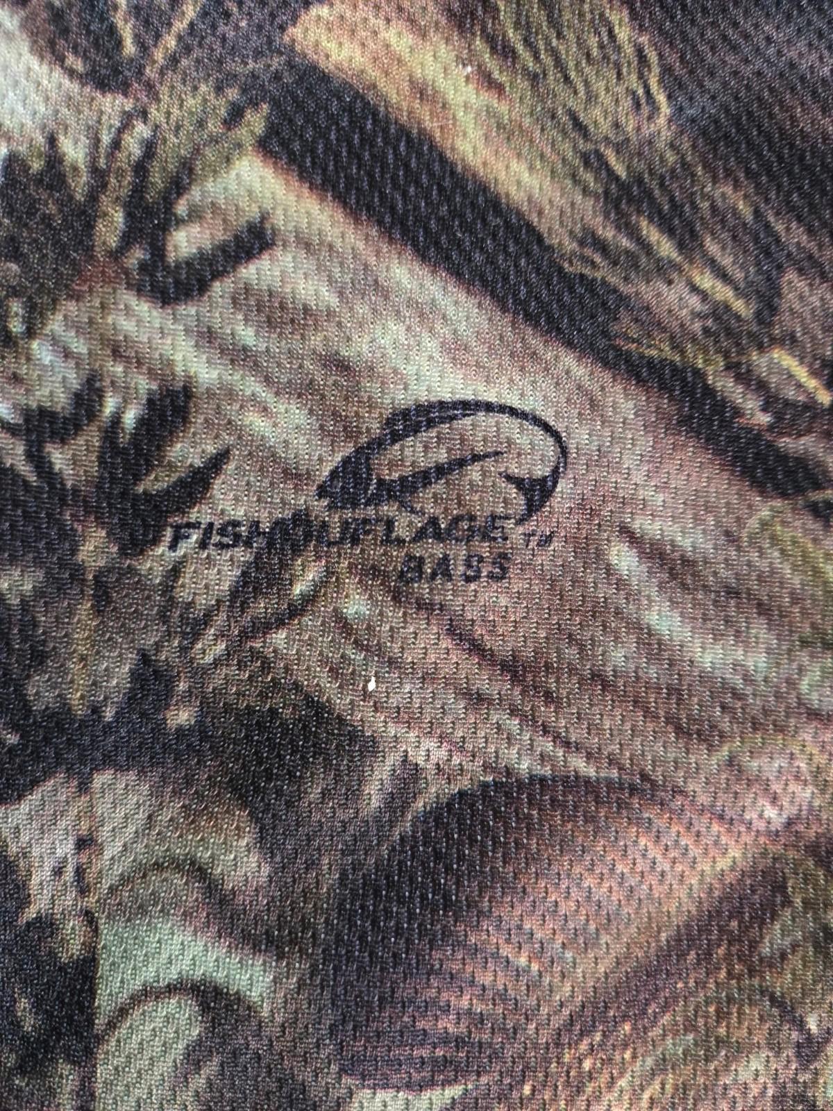 Paramount Outdoors Fish Camo Jersey Shirt Medium