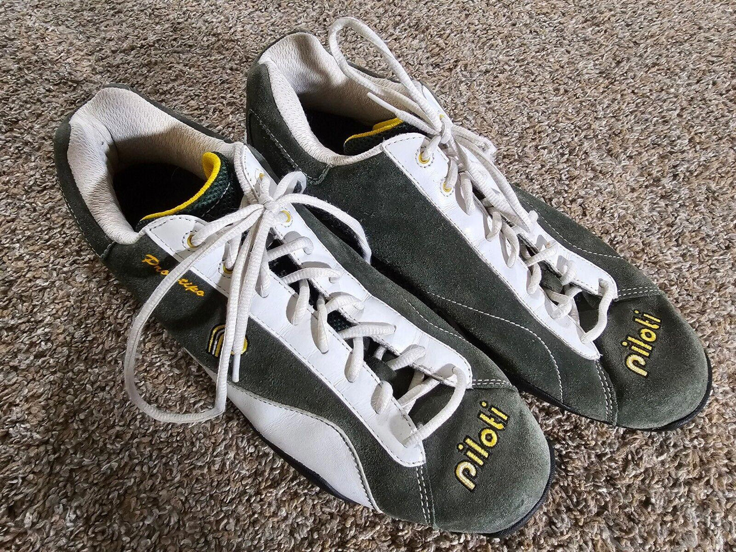 Piloti PIL6061 Prototipo Suede Driving Shoes sz13 SEE PICS