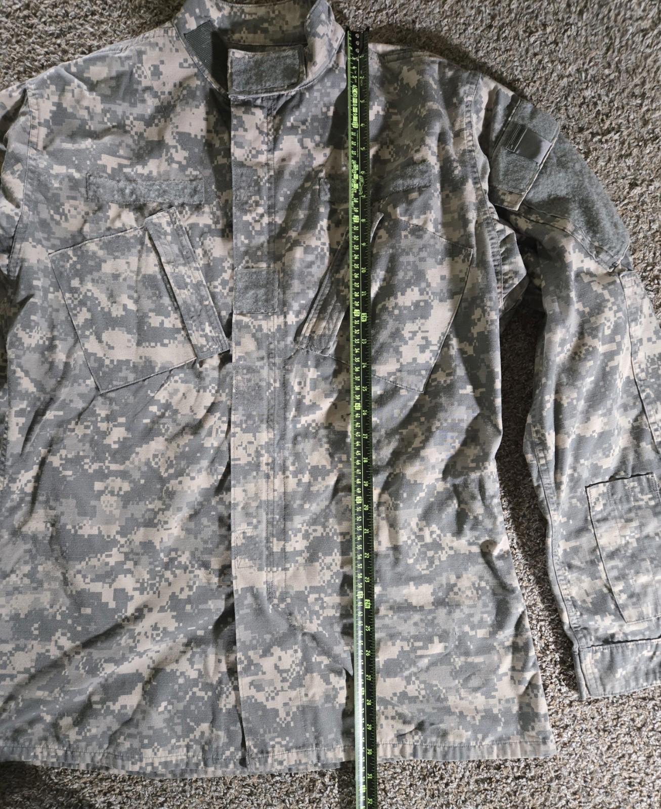 ACU Shirt/Coat Medium X-Long USGI Digital Camo Ripstop Army