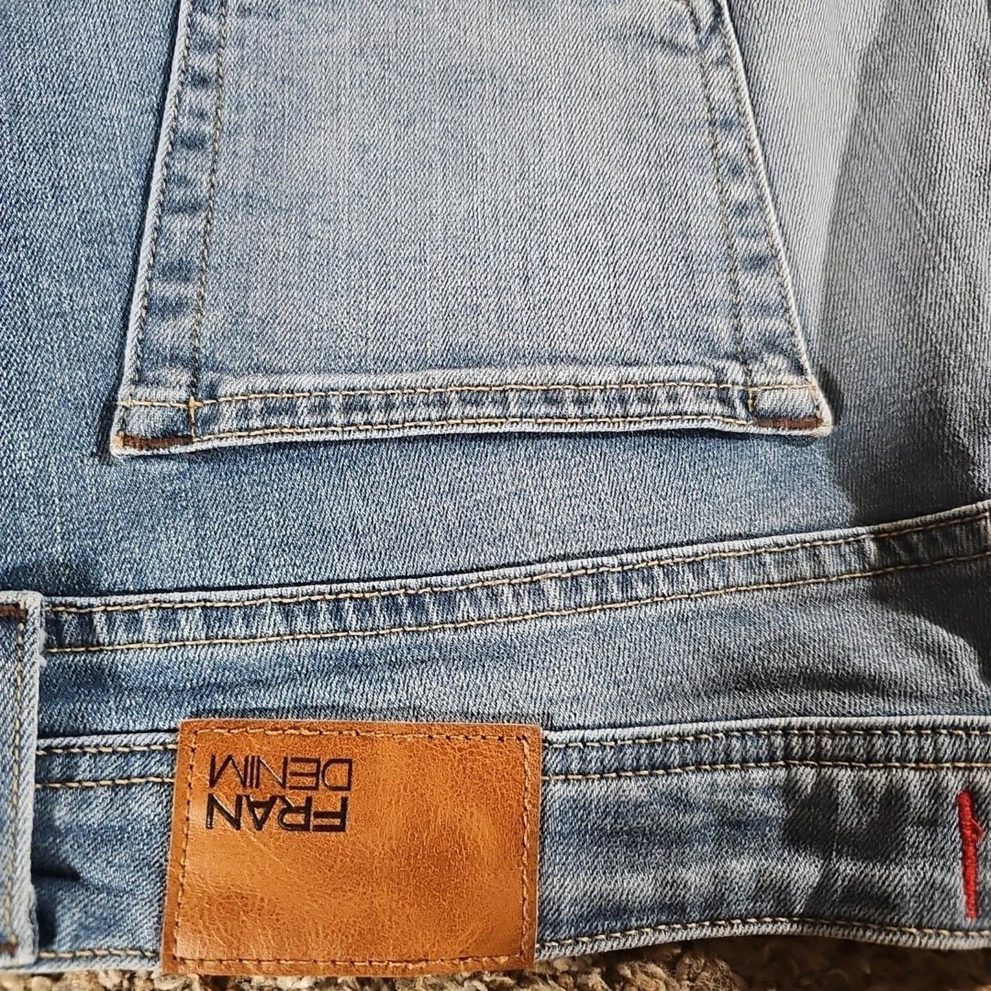 Fran Denim Ruby Sz 30 Cutoff Jean Shorts USA MADE