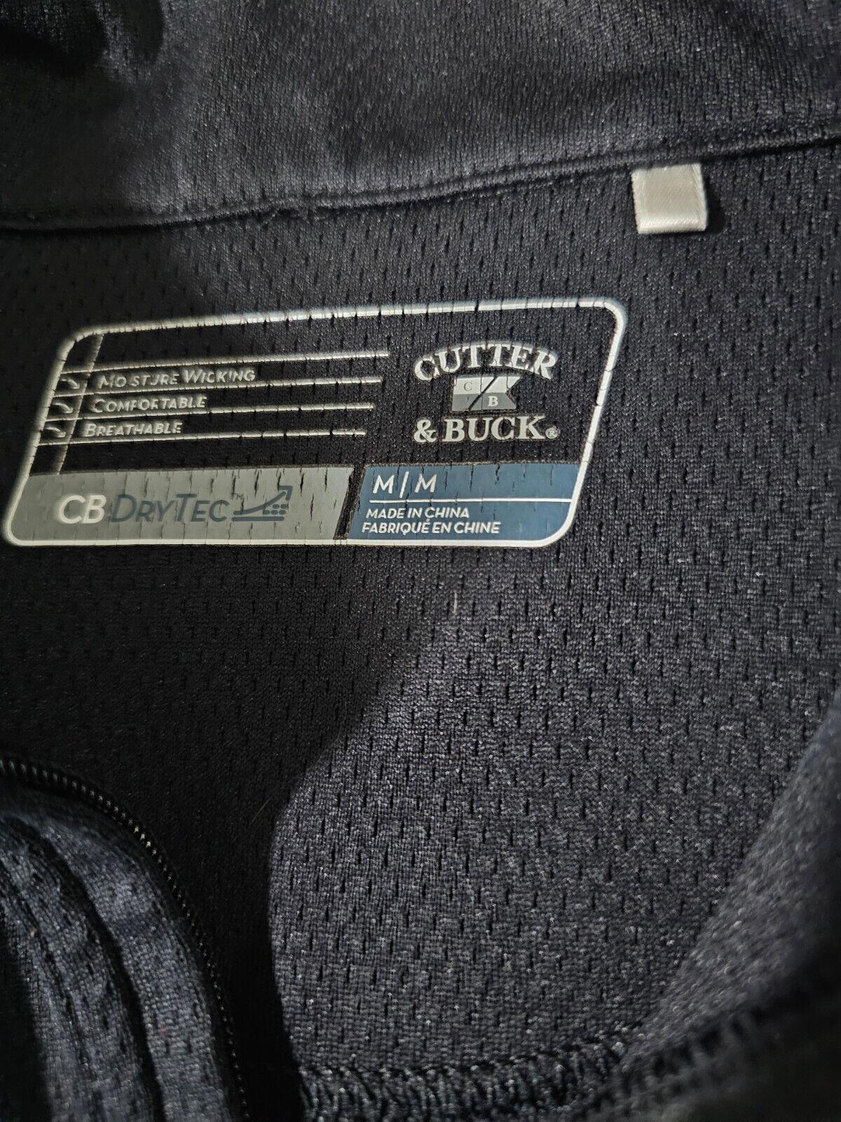 TREK full zip cutter & buck drytec MEDIUM SEE MEASUREMENTS